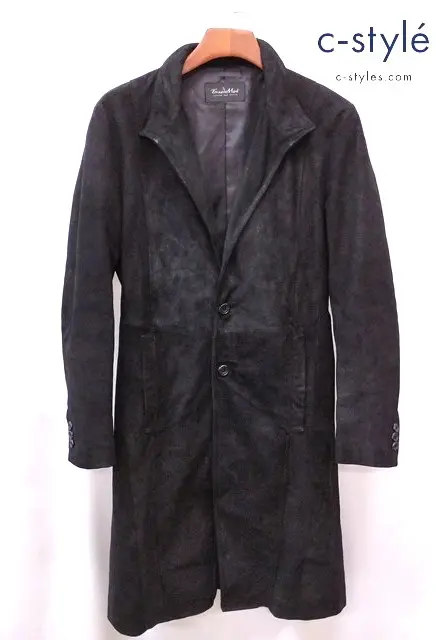 TORNADO MART トルネードマート ゴートバフィングスタンドコート L ブラック 631-9214006 やぎ革