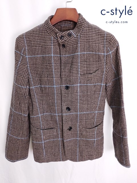 45RPM フォーティーファイブアールピーエム ジャケット 3 茶系 チェック柄 709 1069 レディース