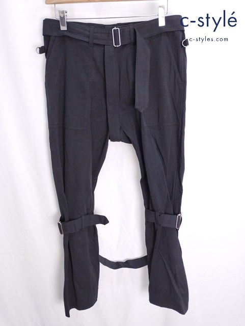 PHINGERIN フィンガリン ボンテージパンツ S ブラック BONTAGE PANTS PD-231-BT-031
