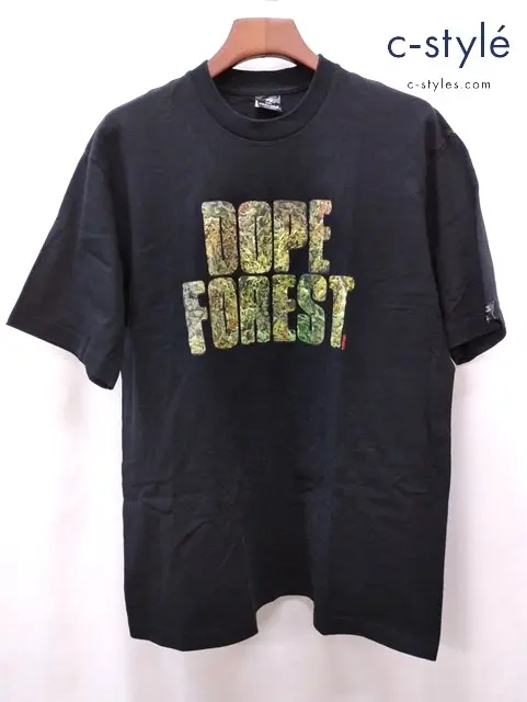 NITRAID ナイトレイド Tシャツ XL ブラック DOPEFOREST 綿100％