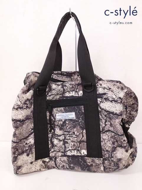 NITRAID ナイトレイド バッグ グレー系×ブラック リアルストーン