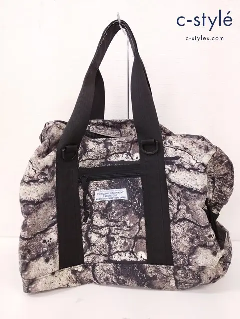 NITRAID ナイトレイド バッグ グレー系×ブラック リアルストーン