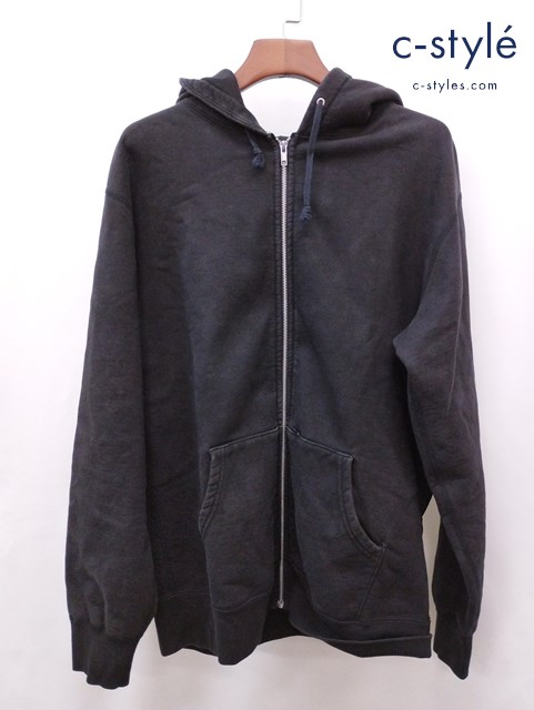 SUPREME シュプリーム パーカー XL ブラック Hood Logo Star Zip Up Hoodie
