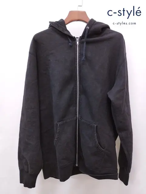SUPREME シュプリーム パーカー XL ブラック Hood Logo Star Zip Up Hoodie