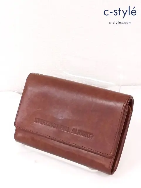 HYSTERIC GLAMOUR ヒステリックグラマー ウォレット 3つ折り財布 茶系