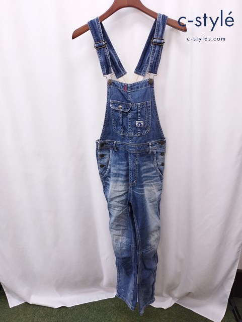 HYSTERIC GLAMOUR ヒステリックグラマー デニムオーバーオール S インディゴ 綿100％ レディース