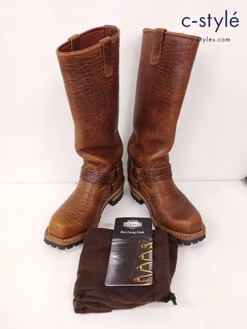 WESCO ウエスコ ブーツ ロングブーツ 9 ブラウン Harness Boots