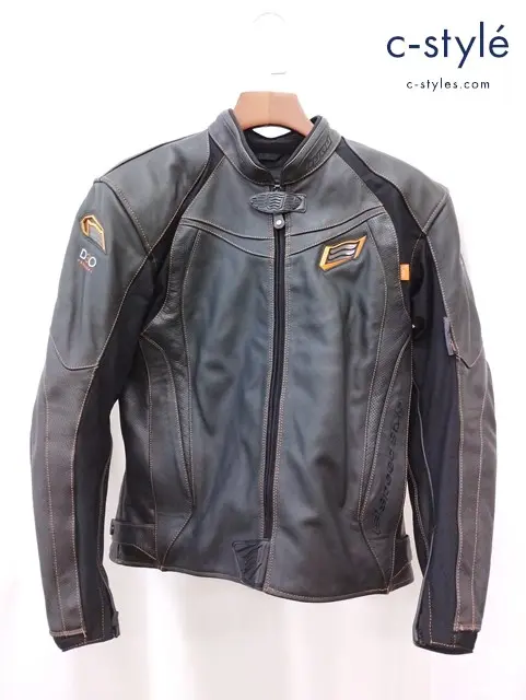 HYOD ヒョウドウ レザージャケット LL ブラック ST-X LEATHER MINERVA D3O HSL516D