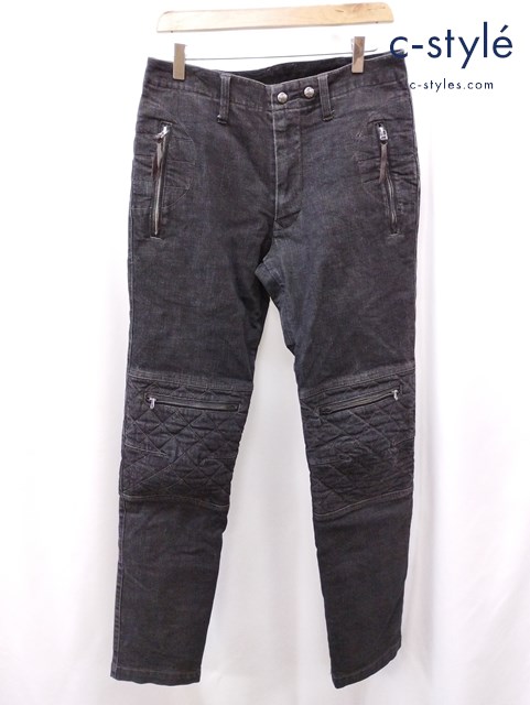 MAX FRITZ マックスフリッツ ウォームスクランブラーパンツ デニム 48 ブラック MFP-2067