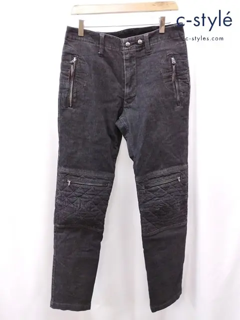 MAX FRITZ マックスフリッツ ウォームスクランブラーパンツ デニム 48 ブラック MFP-2067