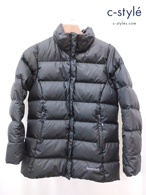 mont-bell モンベル トラベルダウンジャケット M ブラック 1101549 フード欠品 レディース