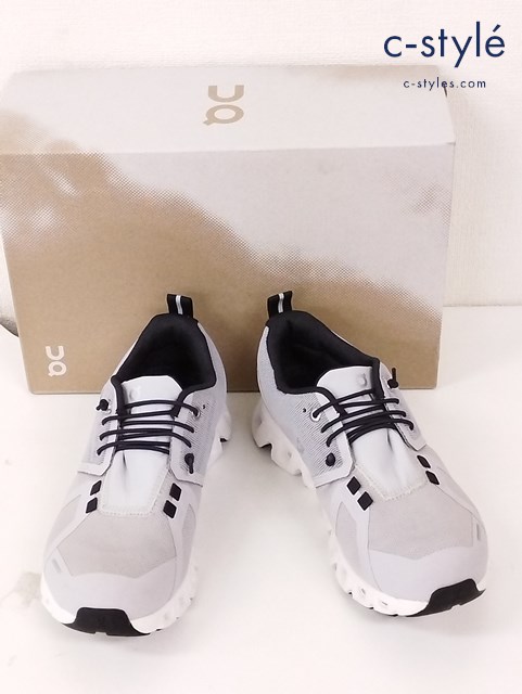 On オン スニーカー 23.5cm グレー系 Cloud 5 water proof レディース
