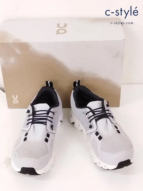 On オン スニーカー 23.5cm グレー系 Cloud 5 water proof レディース