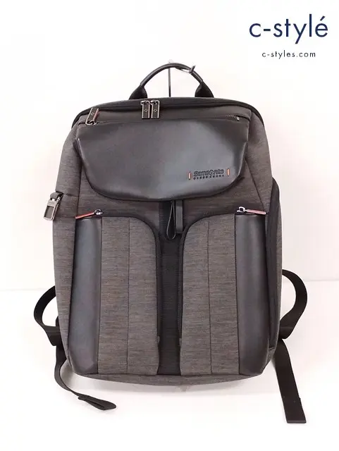 Samsonite サムソナイト バックパック リュック グレー×ブラック
