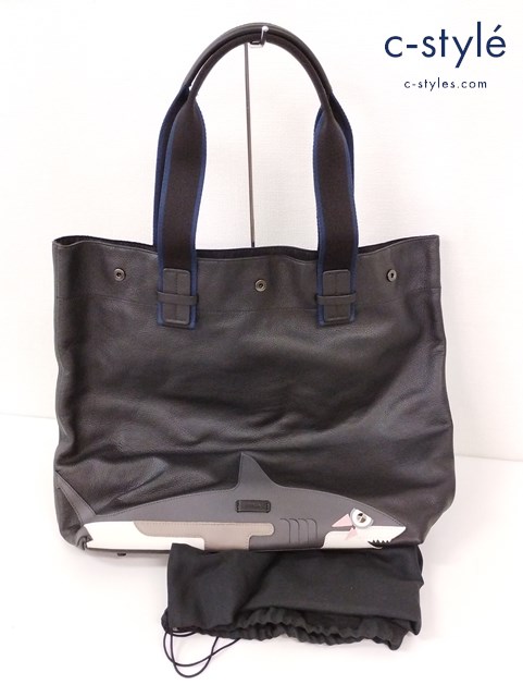 FURLA フルラ ユリッセ レザートートバッグ ブラック