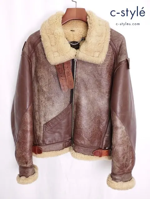 INSIGNIA LEATHER インシグニアレザー フライトジャケット B-3 38 ブラウン系 5323332
