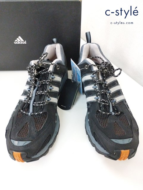 adidas アディダス スニーカー 27.5cm ブラック×グレー 352256