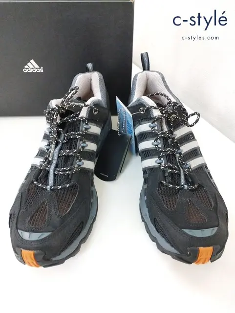adidas アディダス スニーカー 27.5cm ブラック×グレー 352256