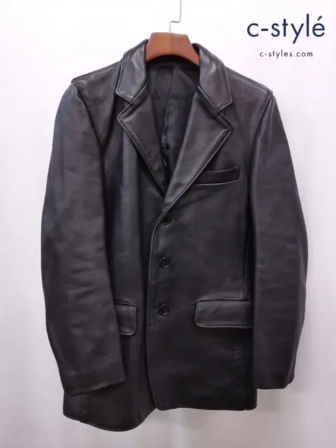 Schott ショット レザーテーラードジャケット 38 ブラック