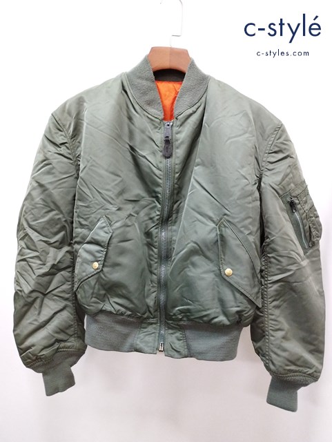 Schott ショット フライトジャケット MA-1 L カーキ