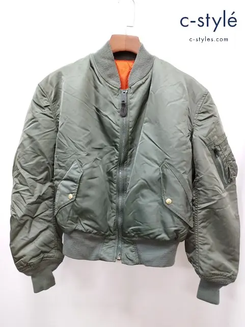 Schott ショット フライトジャケット MA-1 L カーキ