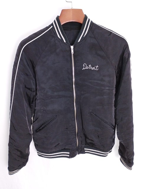 HYSTERIC GLAMOUR ヒステリックグラマー スカジャン FREE ブラック 2AB-7060 リバーシブル