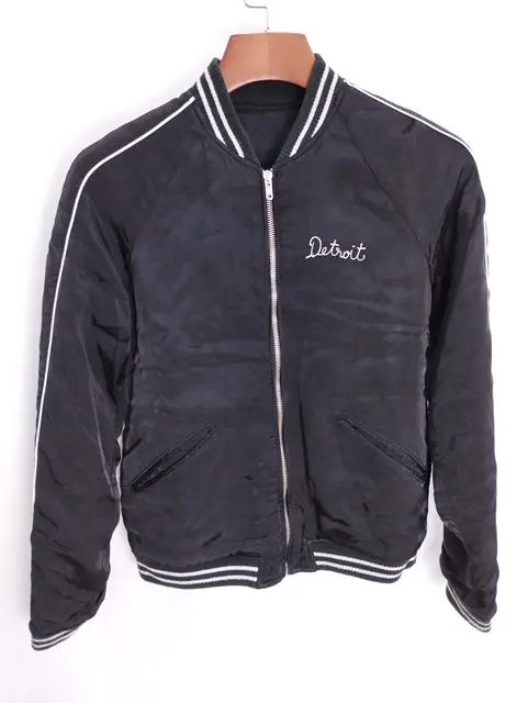 HYSTERIC GLAMOUR ヒステリックグラマー スカジャン FREE ブラック 2AB-7060 リバーシブル