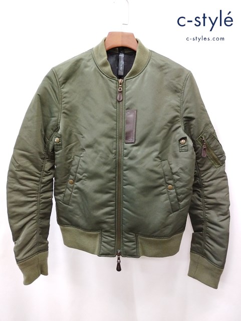wjk ダブルジェイケイ フライトジャケット MA-1 XL グリーン系 2128 ny27e ミリタリー