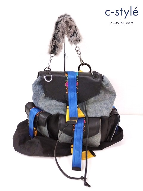 DIESEL ディーゼル リュックサック マルチカラー MISS-MATCH BACKPACK バックパック