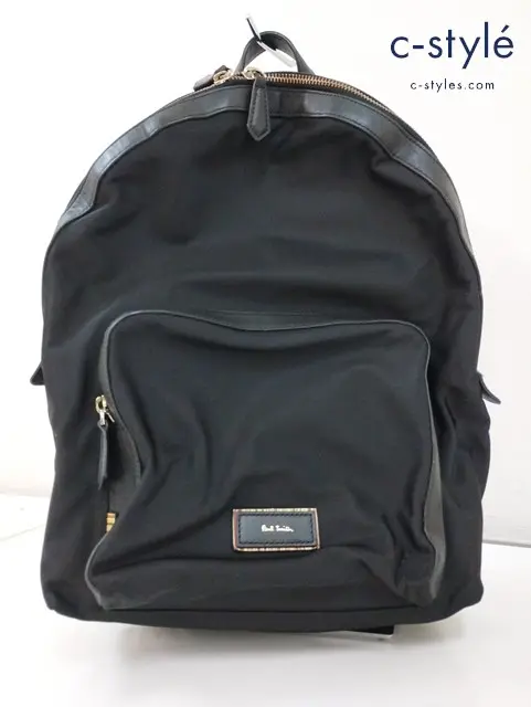 Paul Smith ポールスミス リュック ブラック City Travel Nylon Backpack シティトラベルナイロンバックパック