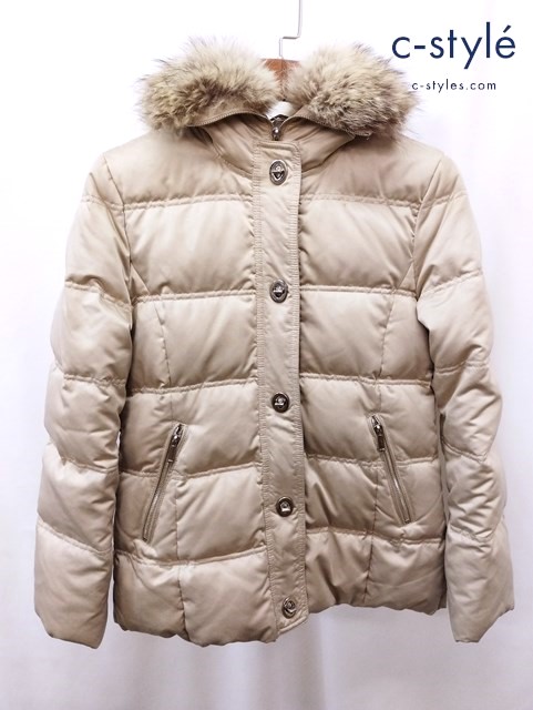 COACH コーチ ダウンコート S クリーム系 F061-80079
