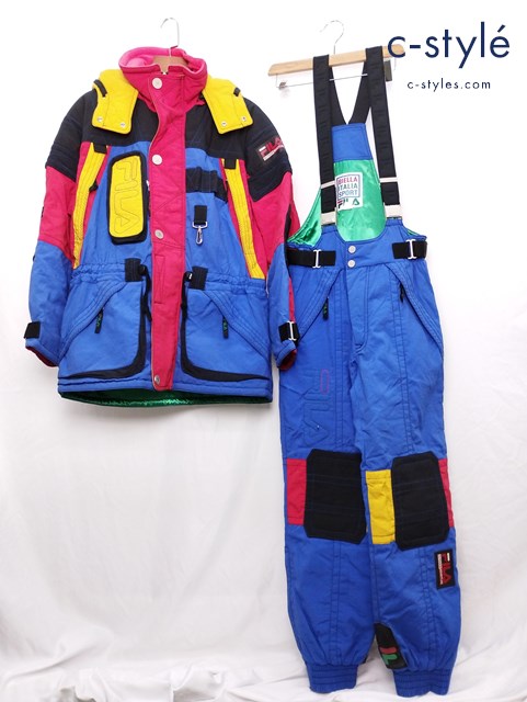 FILA フィラ スキーウェアセットアップ ジャケット パンツ LL マルチカラー FC4GS-1151 スキー用品