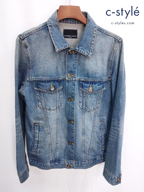 NUMBER (N)INE ナンバーナイン デニムジャケット M インディゴ コットン100%
