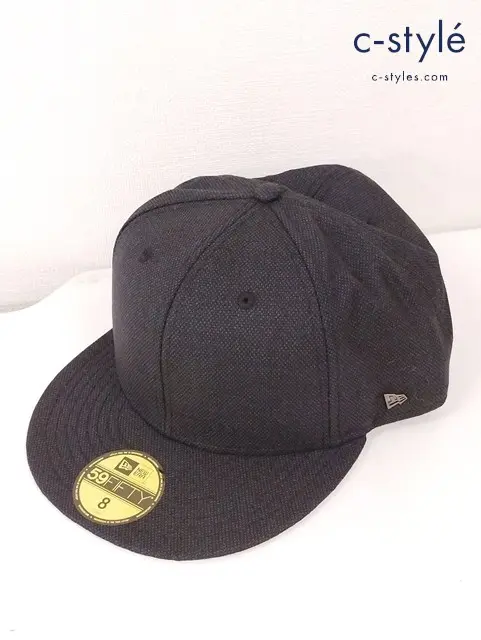NEW ERA ニューエラ キャップ 8 63.5cm ブラック 59FIFTY Ermenegildo Zegna