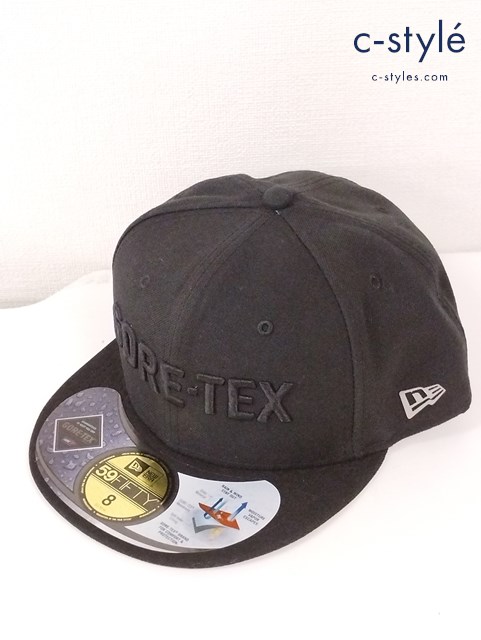 NEW ERA ニューエラ キャップ 8 63.5cm ブラック 59FIFTY 11099530 OUTDOOR 5950 GTXGORE-TEX