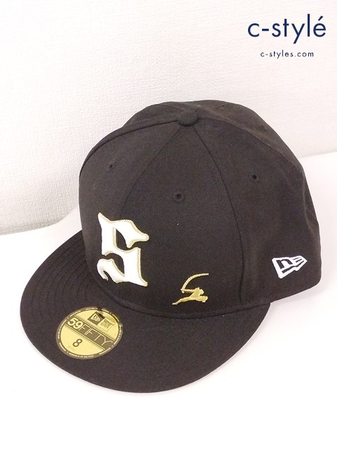 NEW ERA ニューエラ キャップ 8 63.5cm ブラック 59FIFTY 侍 samurai
