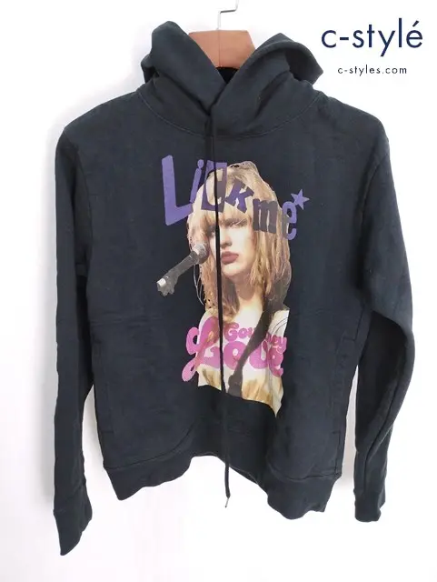 HYSTERIC GLAMOUR ヒステリックグラマー フーディー FREE ブラック 01171CF04