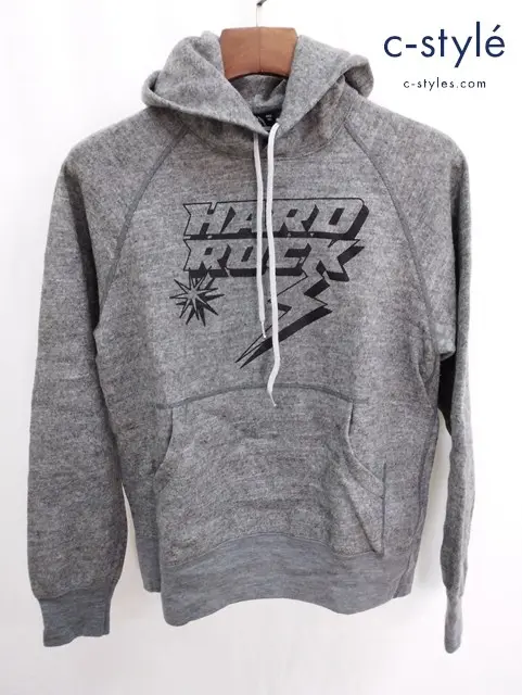 HYSTERIC GLAMOUR ヒステリックグラマー フーディー M グレー HARD ROCK