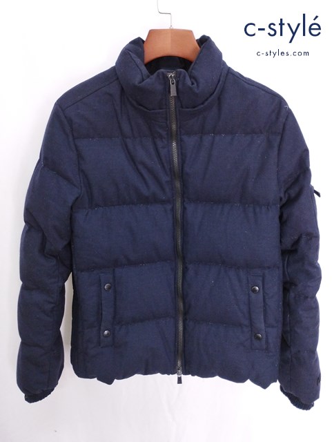 TATRAS タトラス ダウンジャケット 03 ネイビー カシミヤ混 フード付き