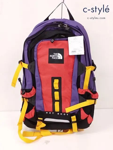 THE NORTH FACE ノースフェイス バックパック リュック 33L レッド×クラッシュドプラム