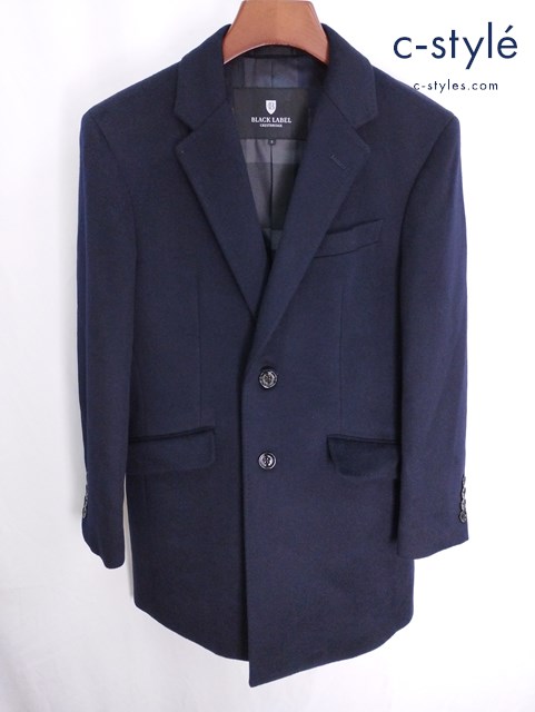 BLACK LABEL CRESTBRIDGE ブラックレーベルクレストブリッジ チェスターコート S ブラック