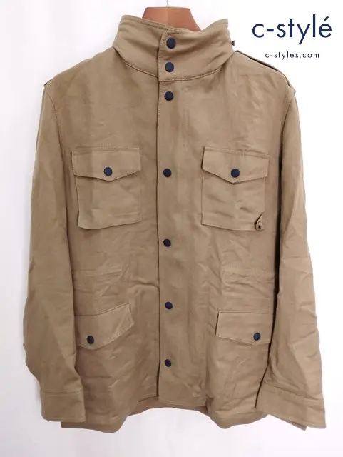 LARDINI ラルディーニ フィールドジャケット 48 カーキ N-5455 イタリア製