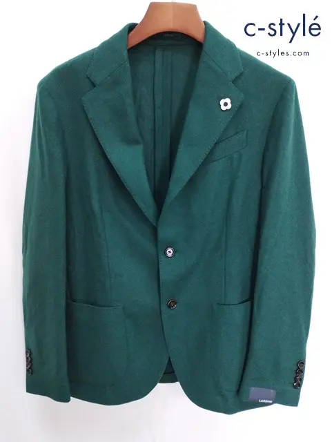 LARDINI ラルディーニ テーラードジャケット 48 グリーン JW990AE イタリア製