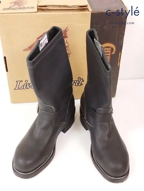 CHIPPEWA チペワ エンジニアブーツ 8 1/2 ブラック 27863