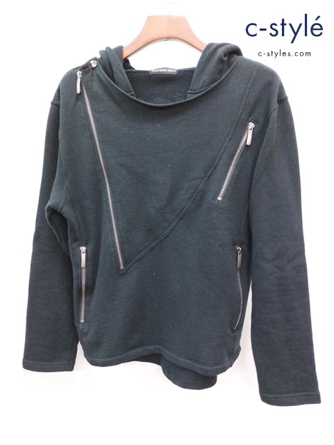 YASUYUKI ISHII ヤスユキイシイ パーカー ブラック