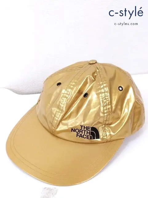 Supreme×THE NORTH FACE シュプリーム × ノースフェイス 帽子 キャップ FREE ゴールド