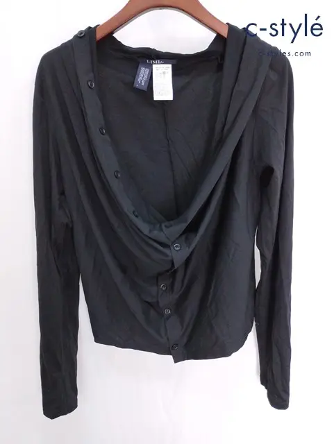 LIMI feu リミフゥ カーディガン 2 ブラック LA-T36-239