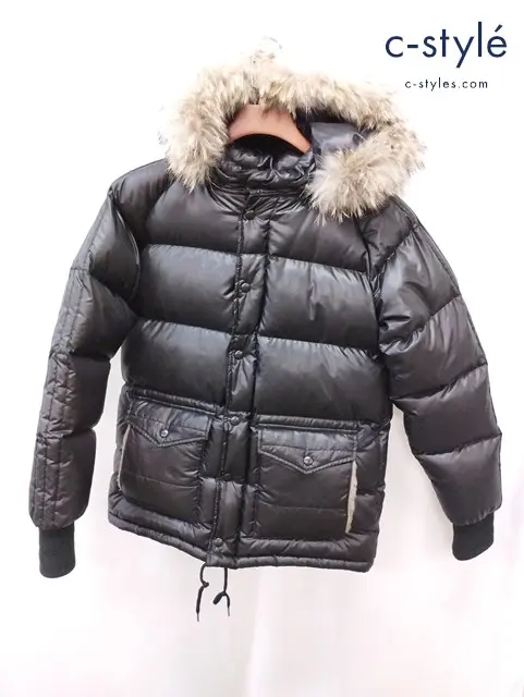 WEST RIDE ウエストライド ダウンジャケット M ブラック DOWN JACKET HJ-01