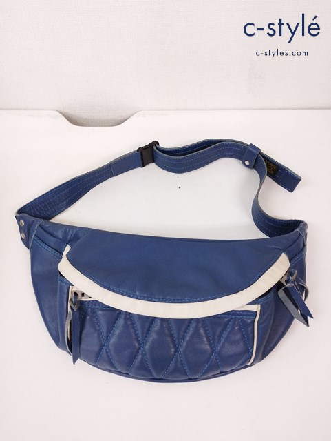 WEST RIDE ウエストライド ウエストバッグ ボディバッグ ブルー RIDING WAIST BAG