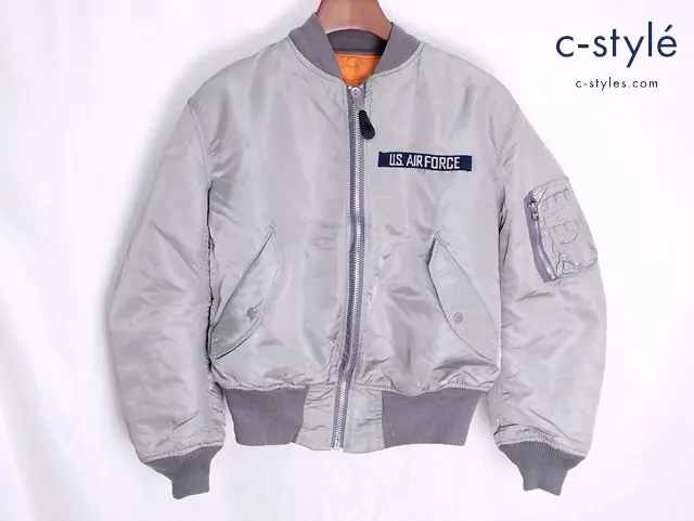ALPHA INDUSTRIES アルファインダストリーズ MA-1 M グレー系 USA製